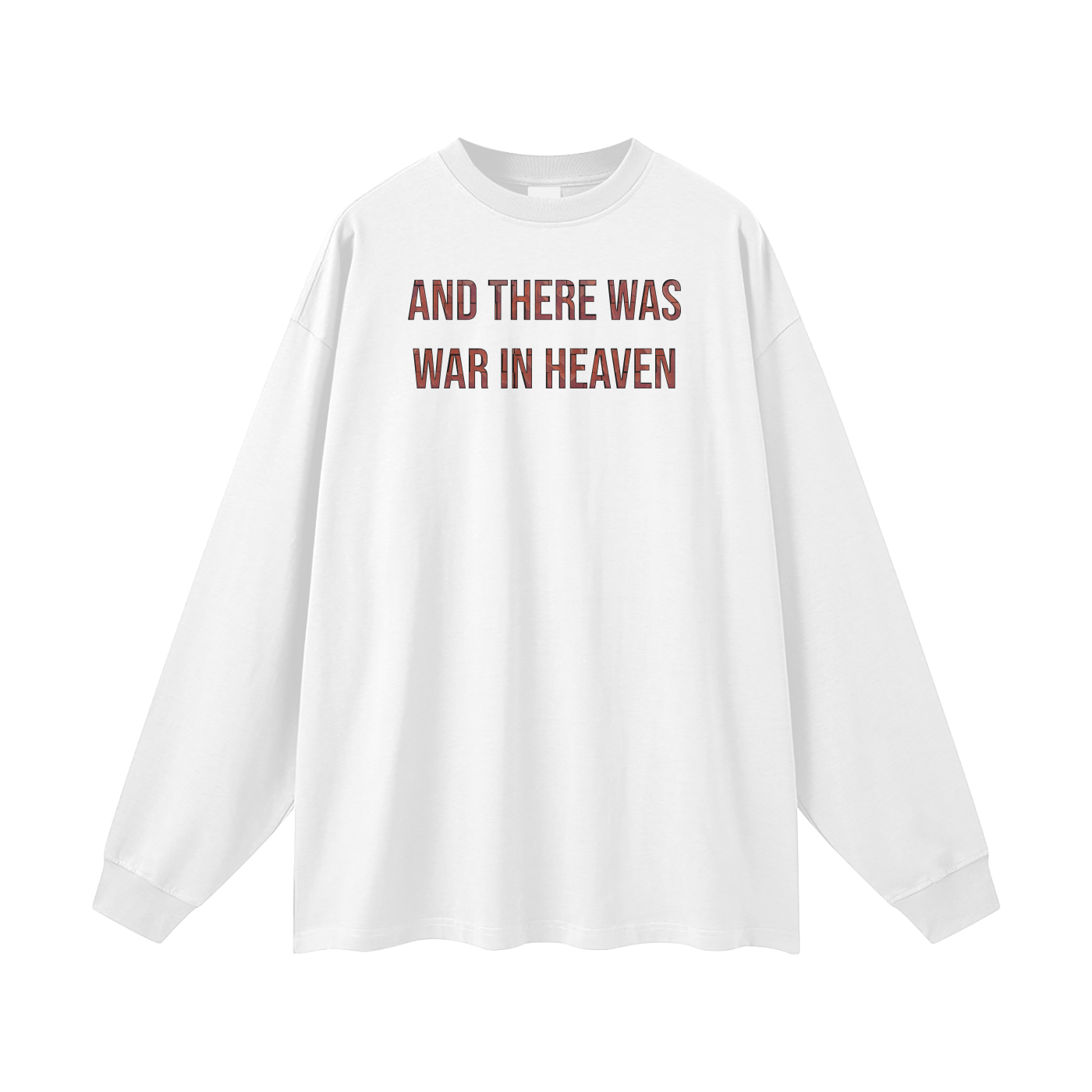 Camiseta de manga larga para la calle. Apocalipsis 12:7