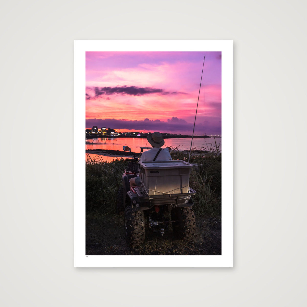 Twilight Crossing — 70×100cm, 28×39" Print only