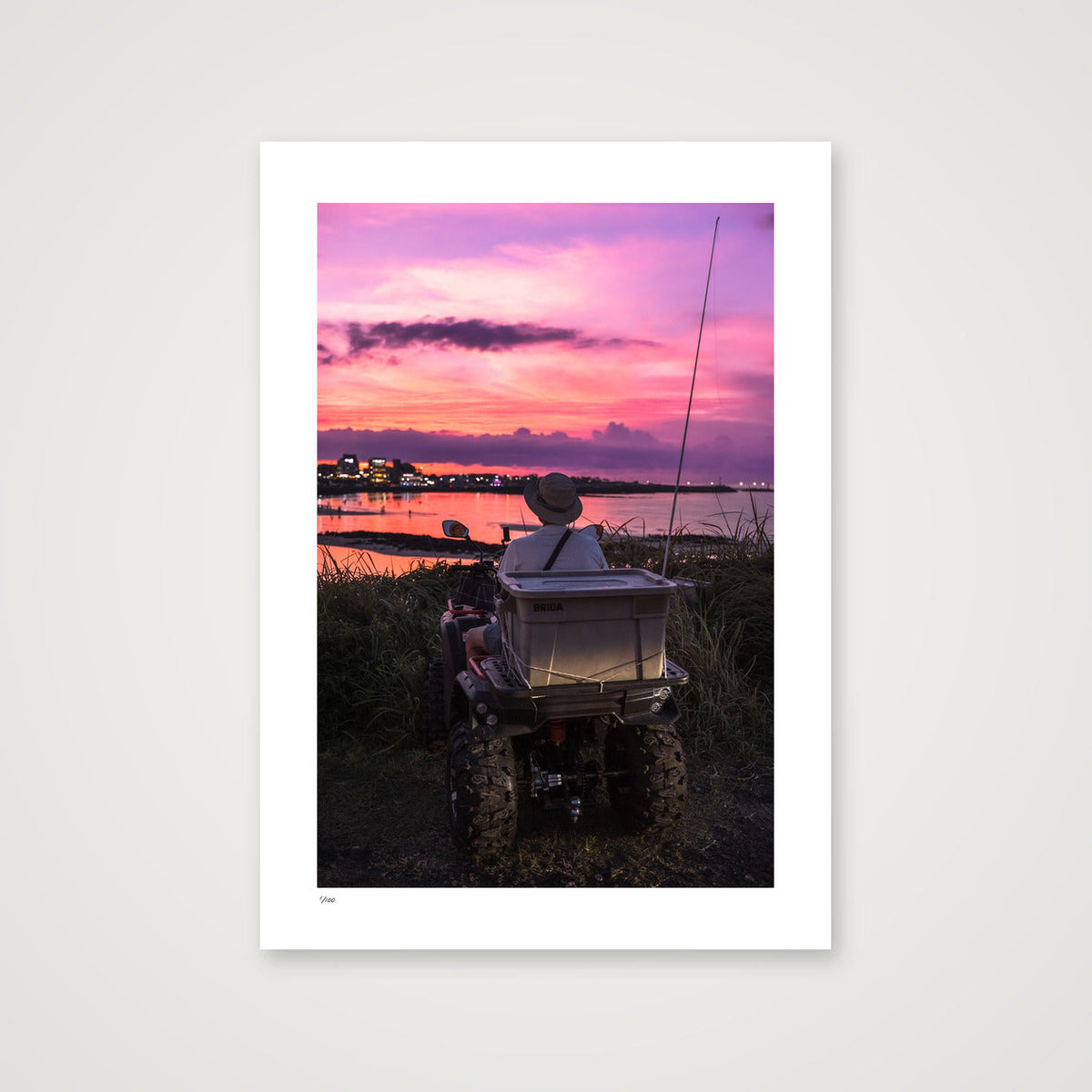 Twilight Crossing — A4 (21×30cm, 8×12") Print only