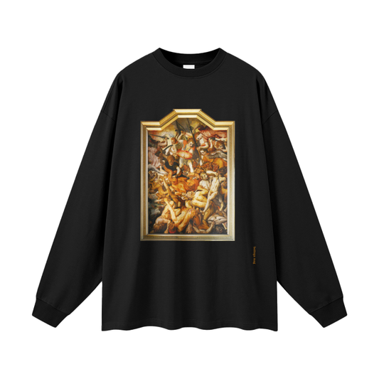 Long Sleeve Tee 305 GSM. Revelation 12:7