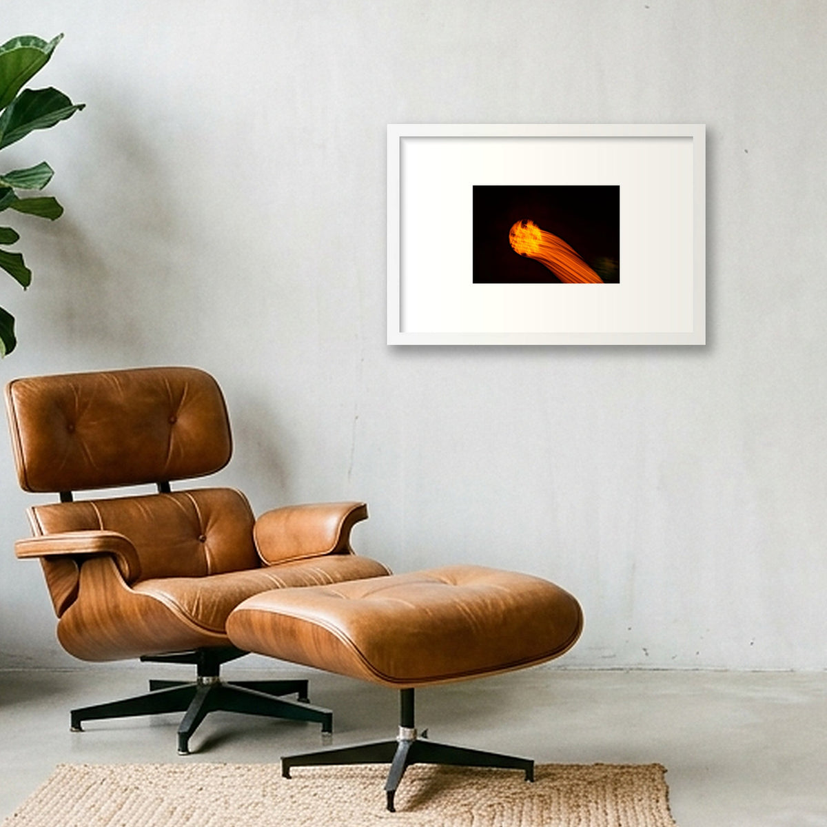 Lacrima — 45×30cm, 18×12" White Frame
