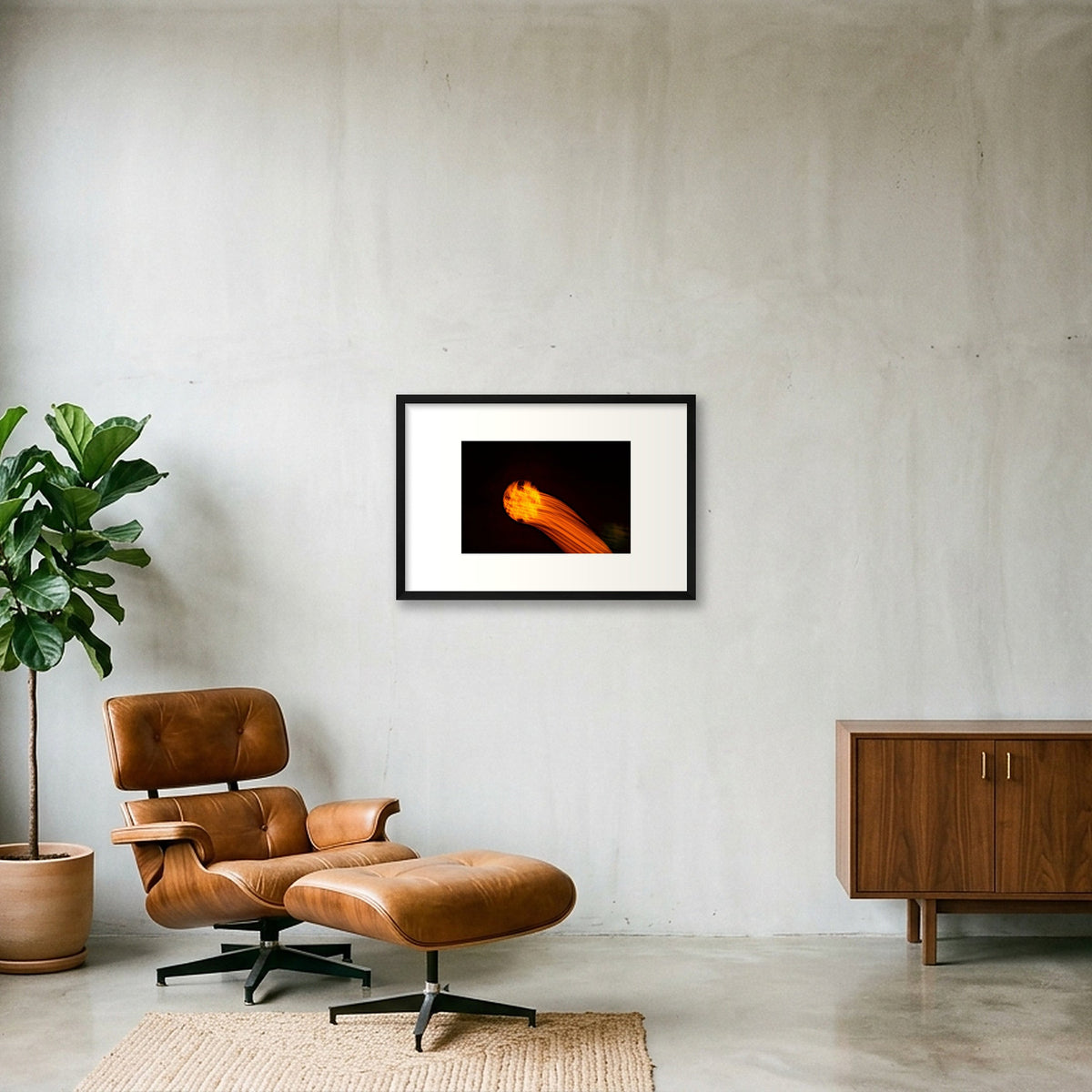 Lacrima — 60×40cm, 24×16" Black Frame