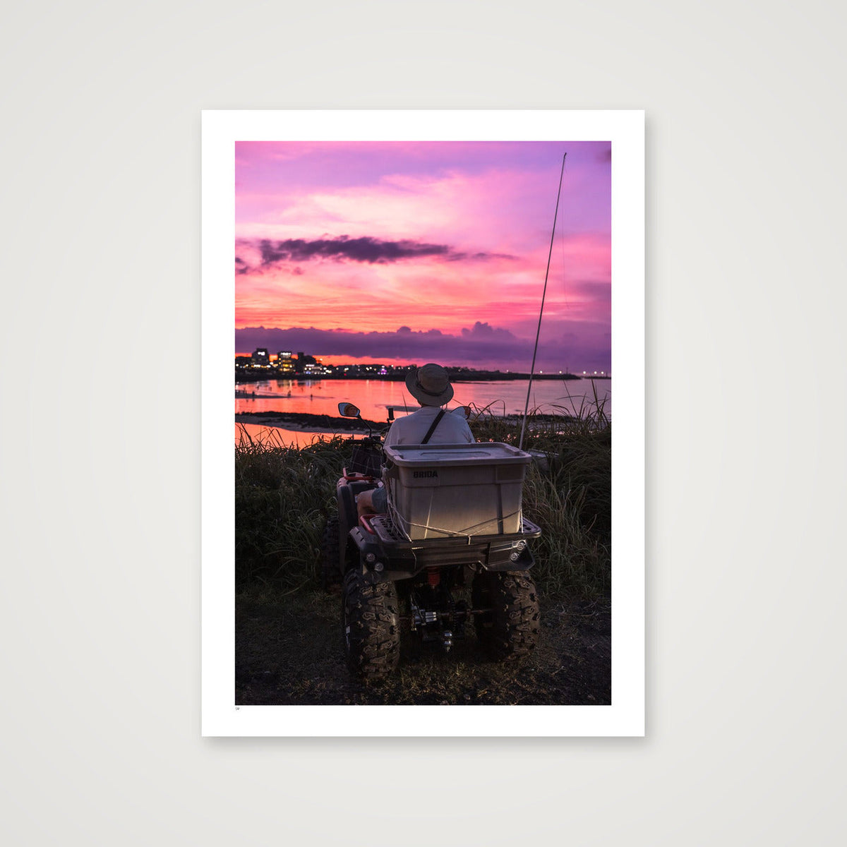 Twilight Crossing — A0 (84×119cm, 33×47") Print only