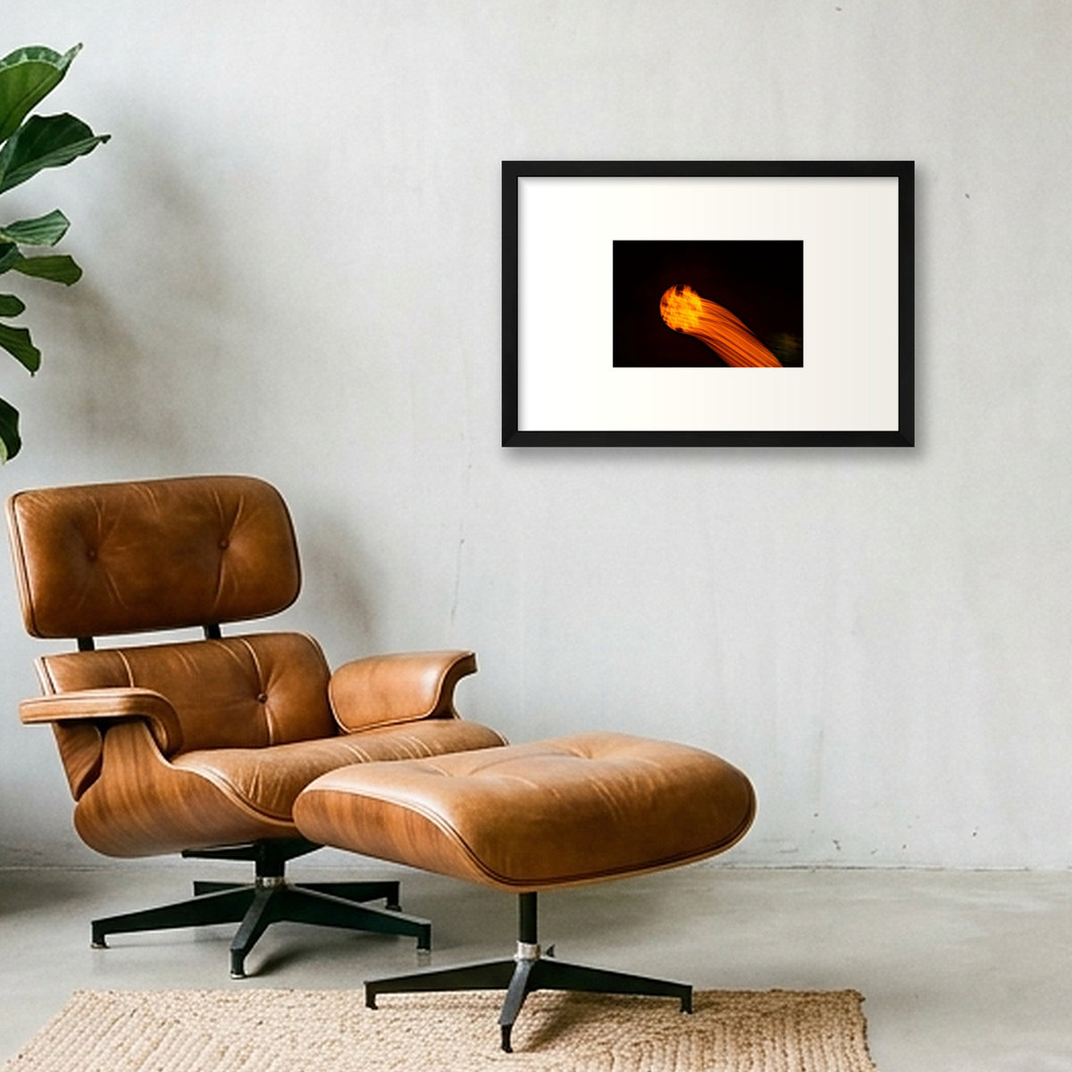 Lacrima — 45×30cm, 18×12" Black Frame
