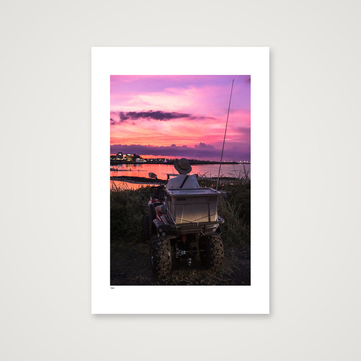 Twilight Crossing — 40×60cm, 16×24" Print only